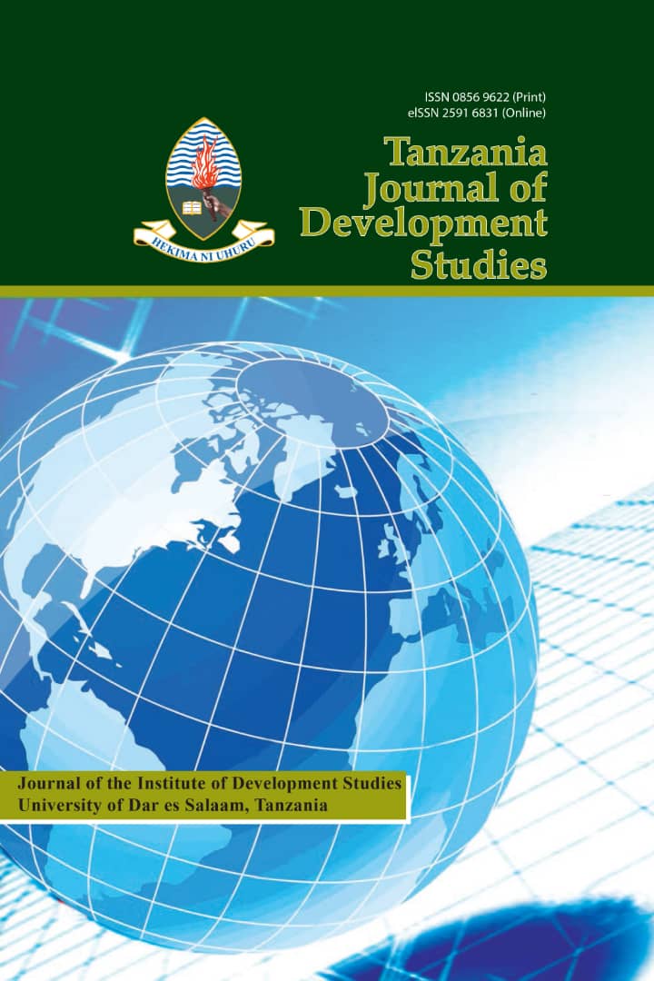 Tanzania Journal Of Development Studies