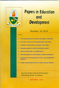 Papers in Education and Development